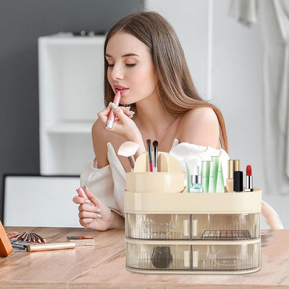 Detachable makeup organizer with three layers - Prozone