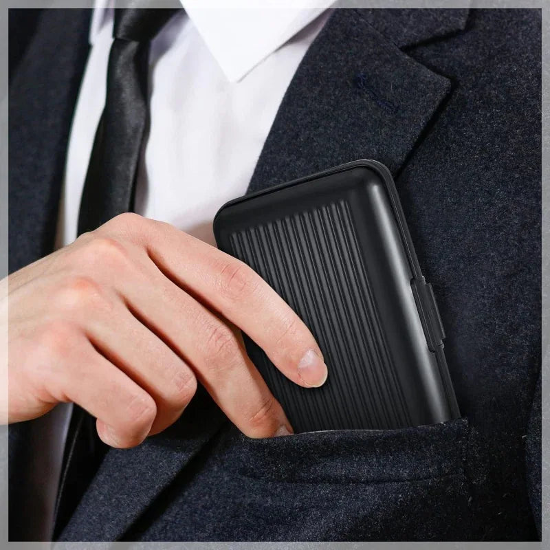 Waterproof stainless steel business credit card case - Prozone