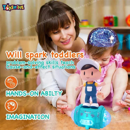 Battery operated skate boy with light sounds - Prozone