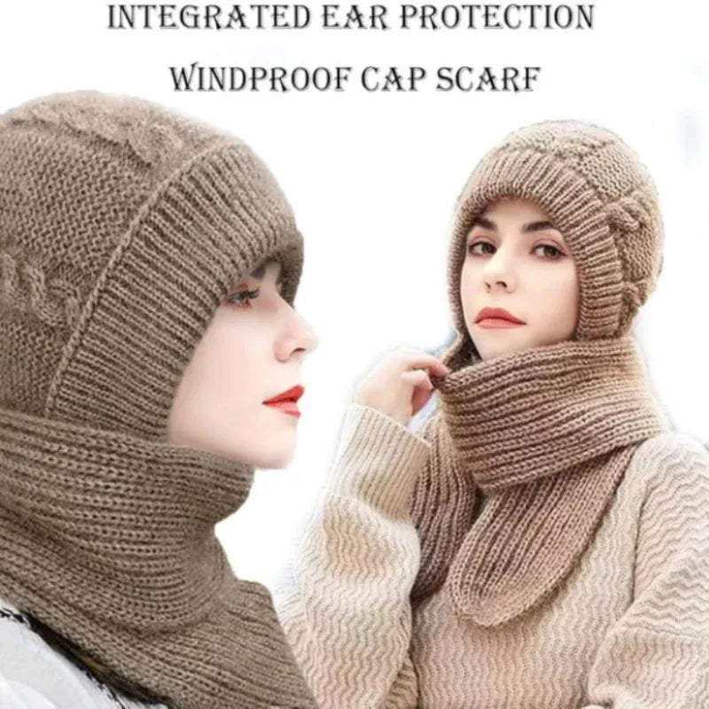Ear protection windproof cap scarf - Prozone