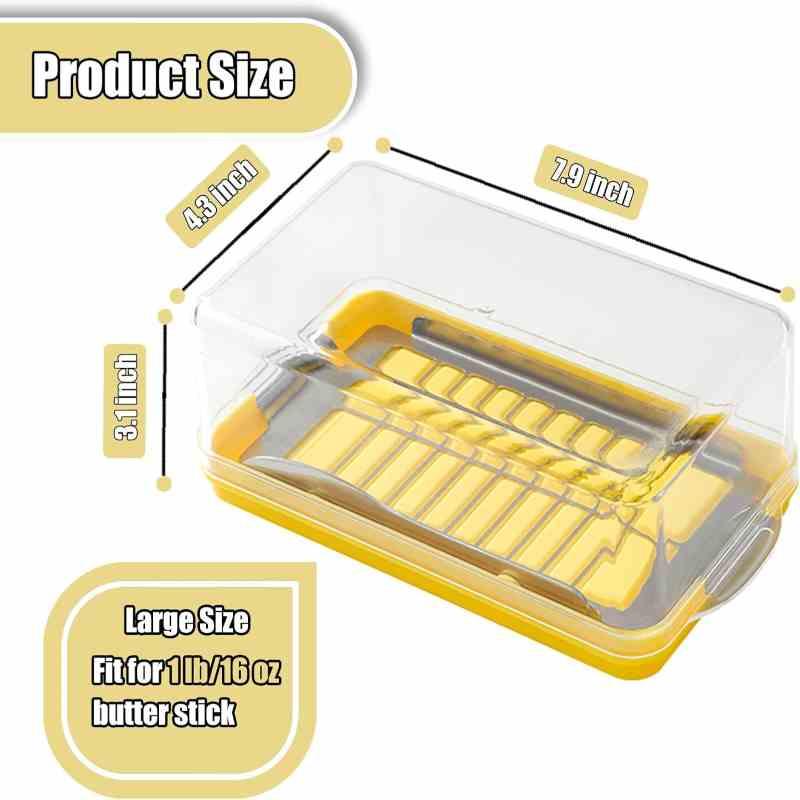 Butter Slicer Cutter Dish Box - Prozone