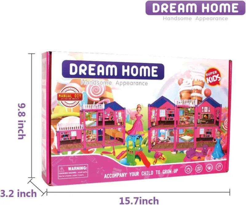 Baby dream house briefcase with accessories - Prozone