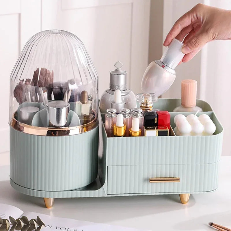 Rotating Brush with Cosmetic Organizer - Prozone