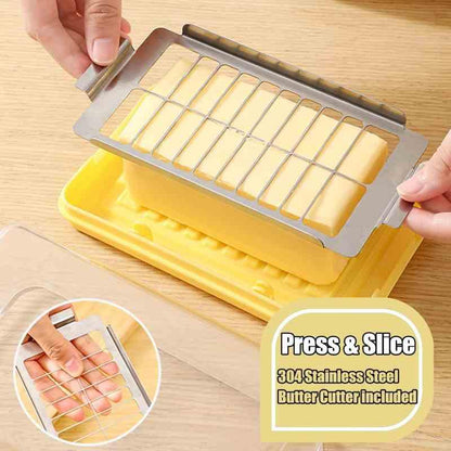 Butter Slicer Cutter Dish Box - Prozone