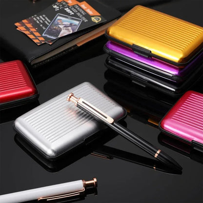 Waterproof stainless steel business credit card case - Prozone