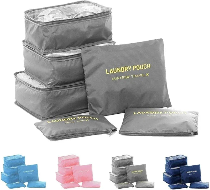 6 pcs bags for travel storage oraganizer - Prozone