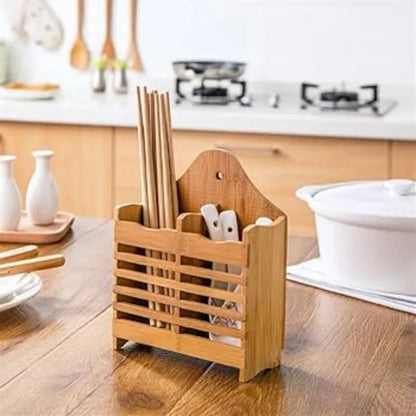 Wooden chopsticks storage holder cage - Prozone