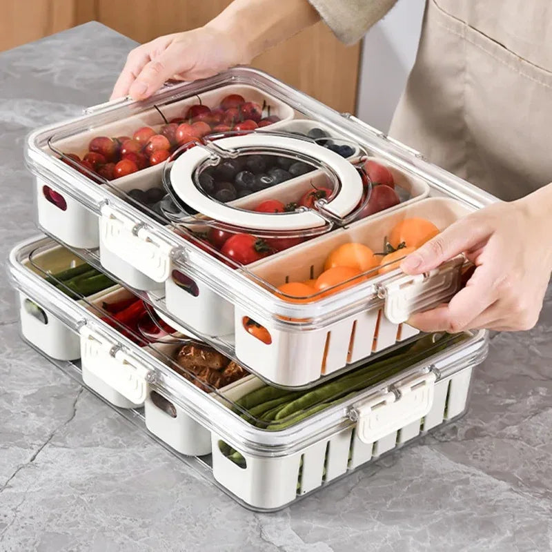Acrylic 4 Grid Snack Box - Prozone