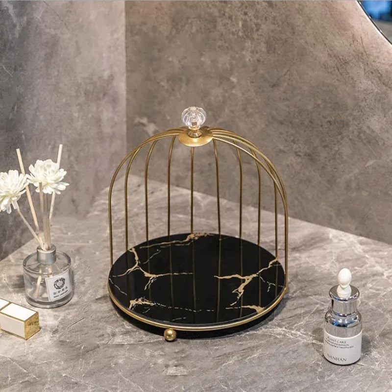 2 Tier Golden Vanity Cage - Prozone