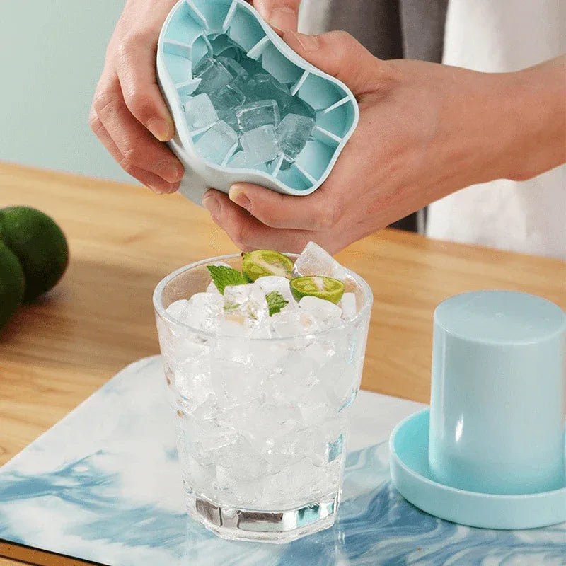 Large silicone ice bucket for 2 drinks - Prozone