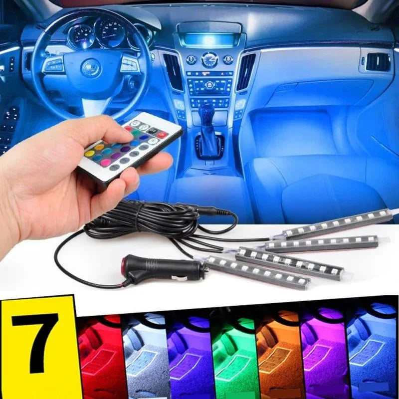 9 led neon interior light atmosphere light - Prozone