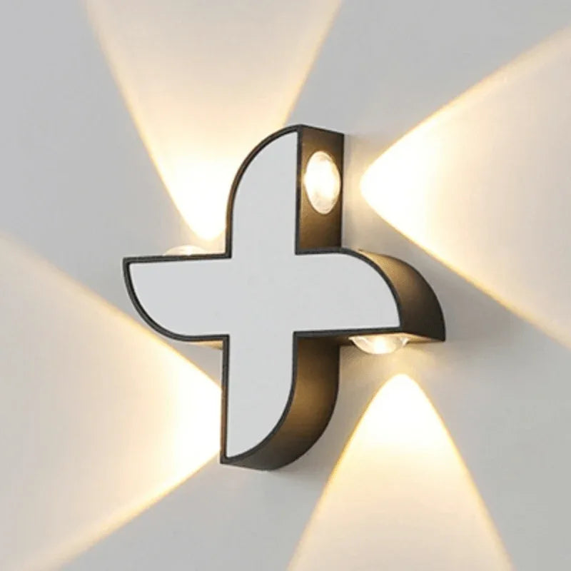 Windmill shaped wall light - Prozone