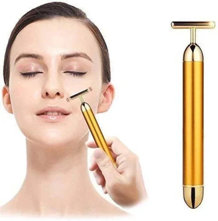Rechargeable derma roller beauty massager - Prozone