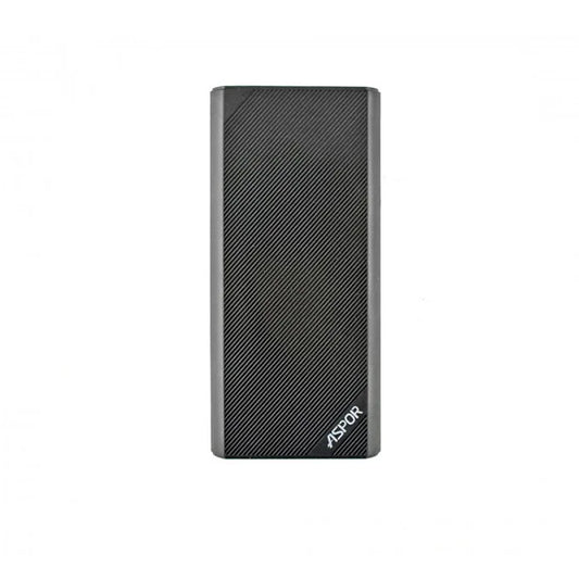 Aspor 10000mah power bank a345 - black - Prozone