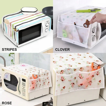 Microwave dust cover waterproof double pocket storage bag - Prozone