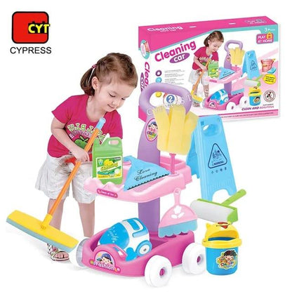Kids cleaning trolley vacuum cleaner set - Prozone