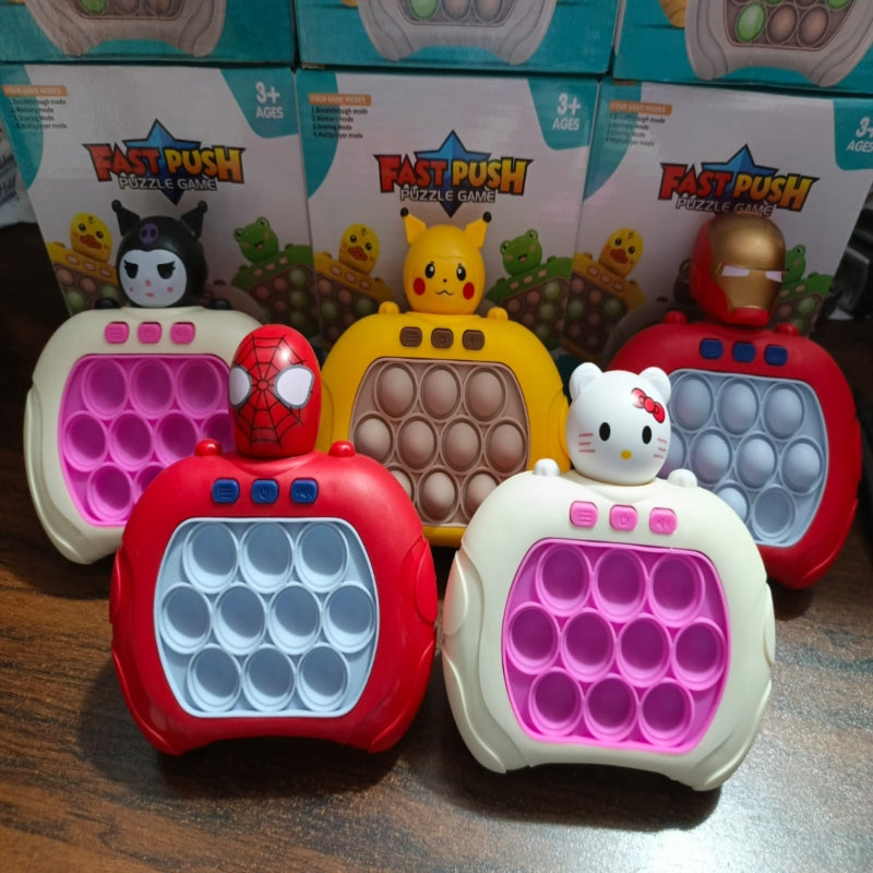 PUSH GAME WITH LIGHT SOUND.