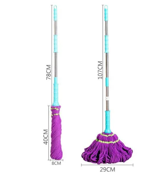 Foldable telescopic twister mop - Prozone