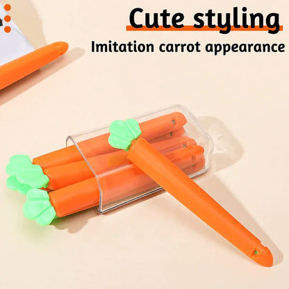 Cute carrot shape food bag sealing clips pack of 15 - Prozone