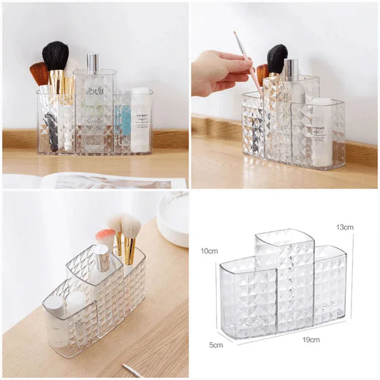 Acrylic diamond cut makeup organizer - Prozone