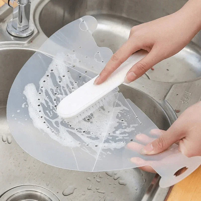 4 pcs kitchen foldable filter drainer suction sink storage basket - Prozone