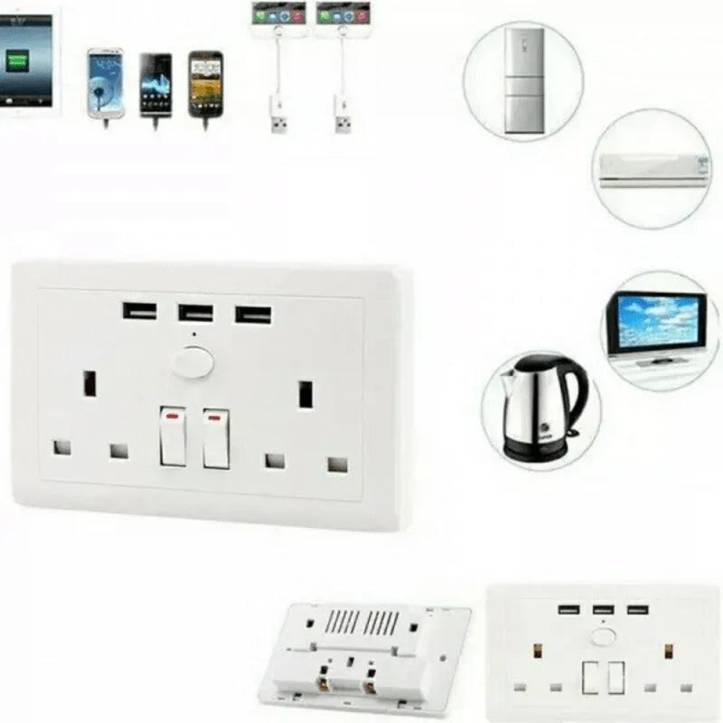 Wall socket with usb port - Prozone