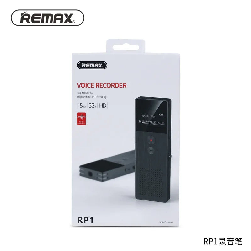 Remax voice recoder 8gb rp1 - Prozone