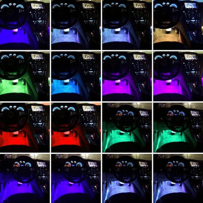 Multicolor music car strip light - Prozone