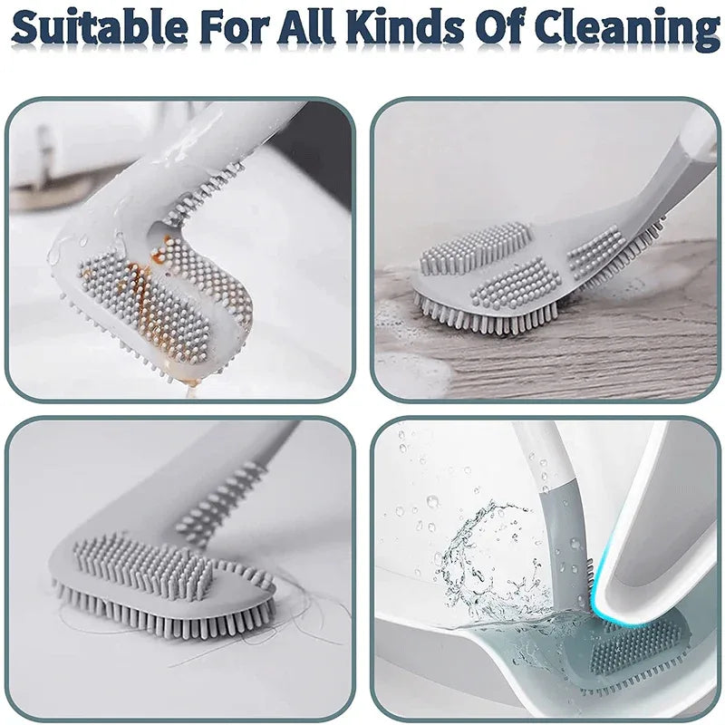 Long handle toilet cleaning brush - Prozone