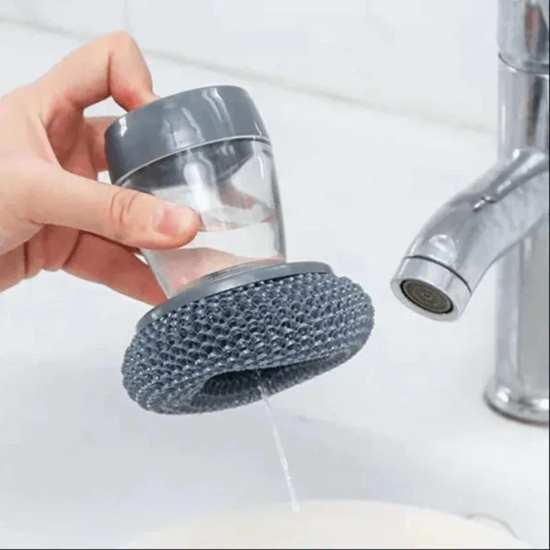 Kitchen soap dispensing palm brush - Prozone