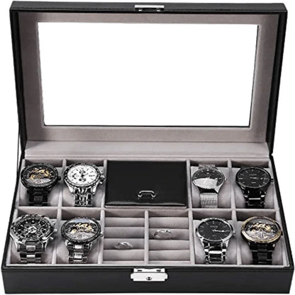 8 slots watch and ring storage case - Prozone