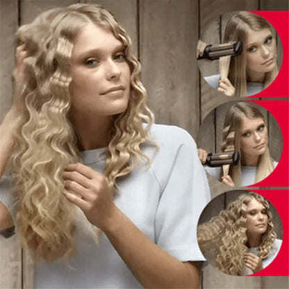 Kemei professional hair curler with 3 barrels - Prozone