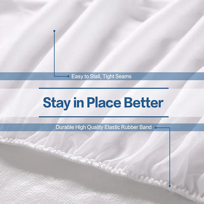 100% Waterproof Mattress Protector with Cotton Terry Top and Deep Pocket Fit up to 18" - Prozone