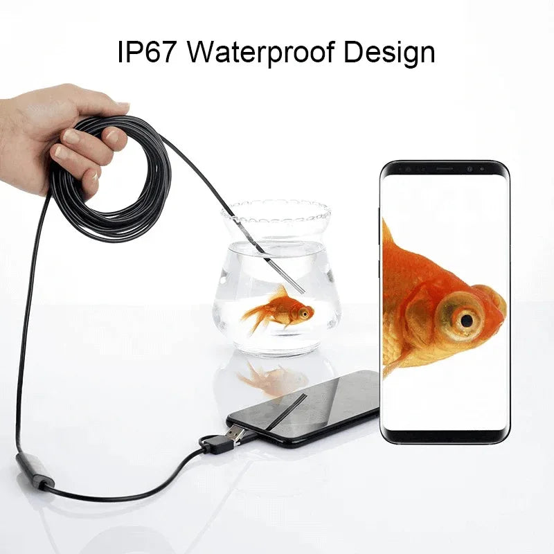 3 in 1 type-c android 6 leds usb endoscope mini camera - Prozone