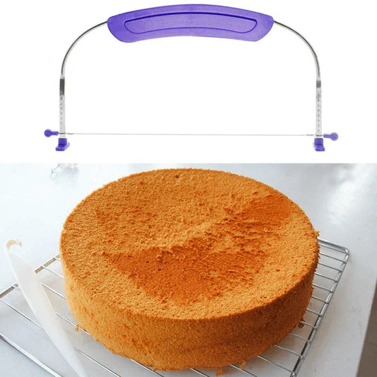 Adjustable wire cake layer slicer stainless steel - Prozone