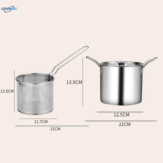 Fryer pot with stainer - Prozone