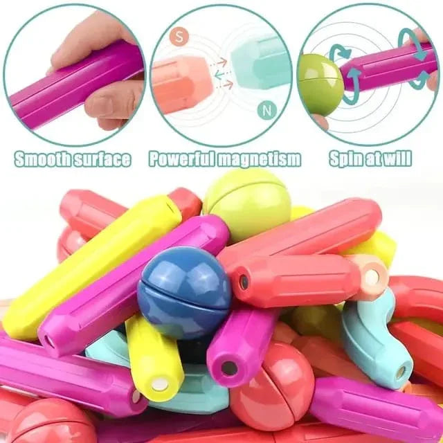 26 pcs magnetic rod's blocks. - Prozone