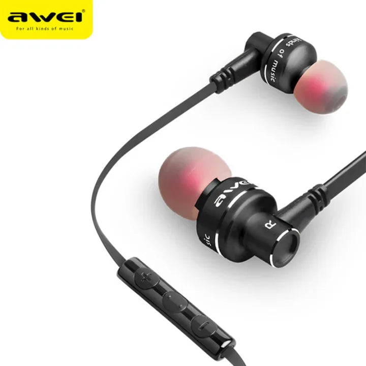 Awei es-450m headset wired in-ear earphone headphone - Prozone