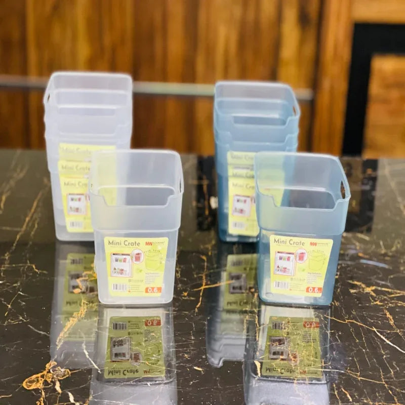 Mini Crate Pack of 4 Storage Solution for All Purposes - Prozone