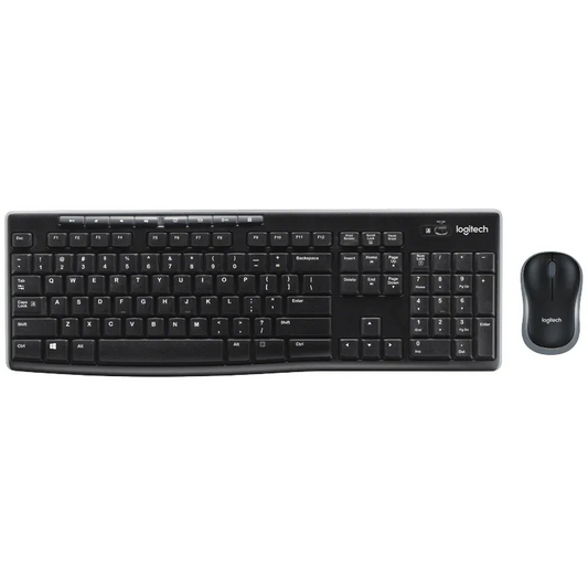Logitech mk275 wireless keyboard &mouse combo with media key - Prozone