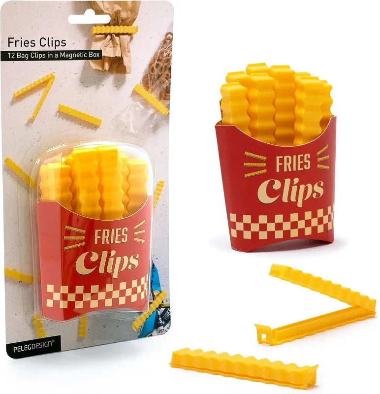 Fries shape sealing clips - Prozone