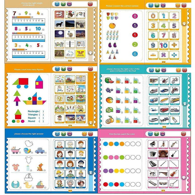 Kids Intelligence Book English Letters - Prozone