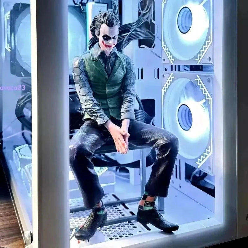 Joker....Heath Ledger Clown Sitting Ornament - Rearviw, Roof Pendant Car Rear Exterior Ornaments - Prozone