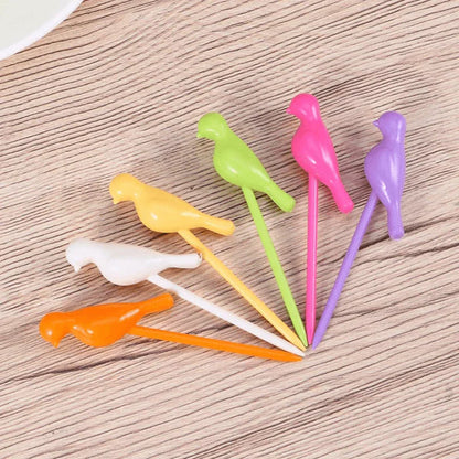 6pcs bird tree fruit forks - Prozone