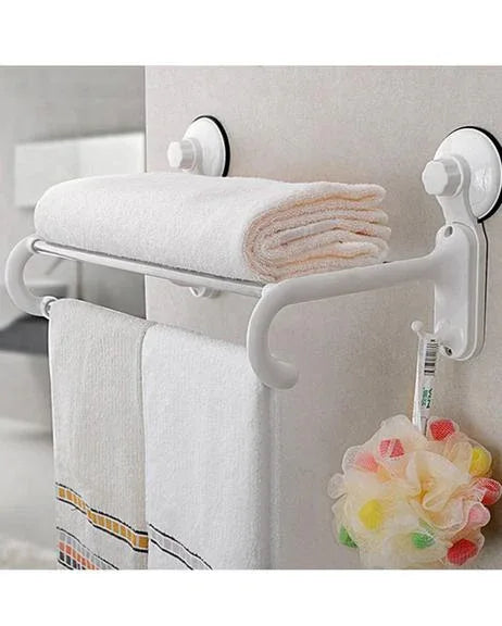 Towel shelf magic suction cup - white - Prozone