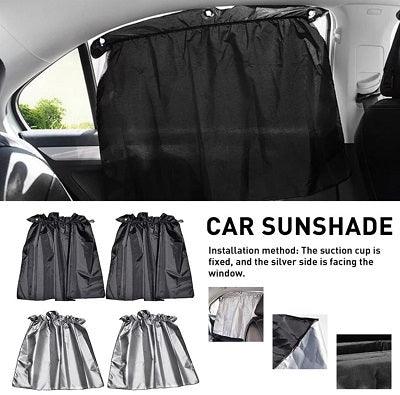 Car sunshade curtain- sucker fixing-silver coating cloth - Prozone
