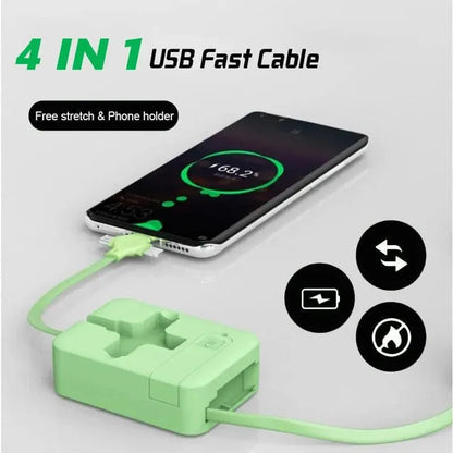 3 in 1 Retractable Triple Charging Box - Prozone