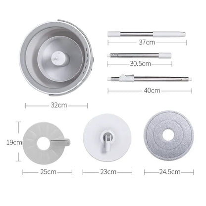 Spin mop with bucket microfiber - Prozone