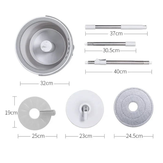 Spin mop with bucket microfiber - Prozone