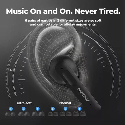 Wireless anc earbuds with uplifting sound - Prozone